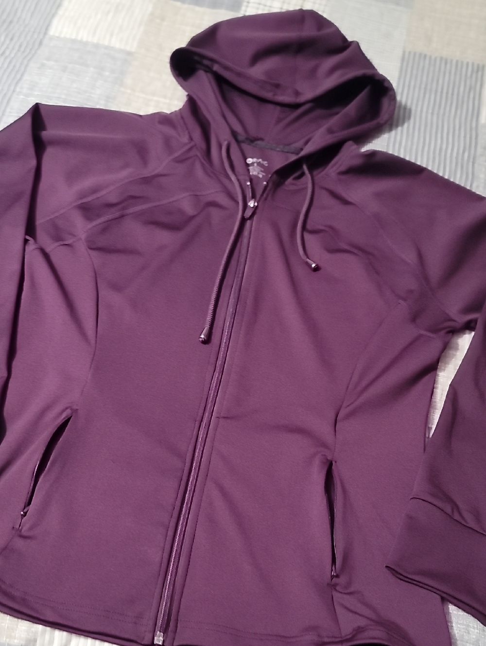 3/$20 Purple Zip-Up Hooded Jacket